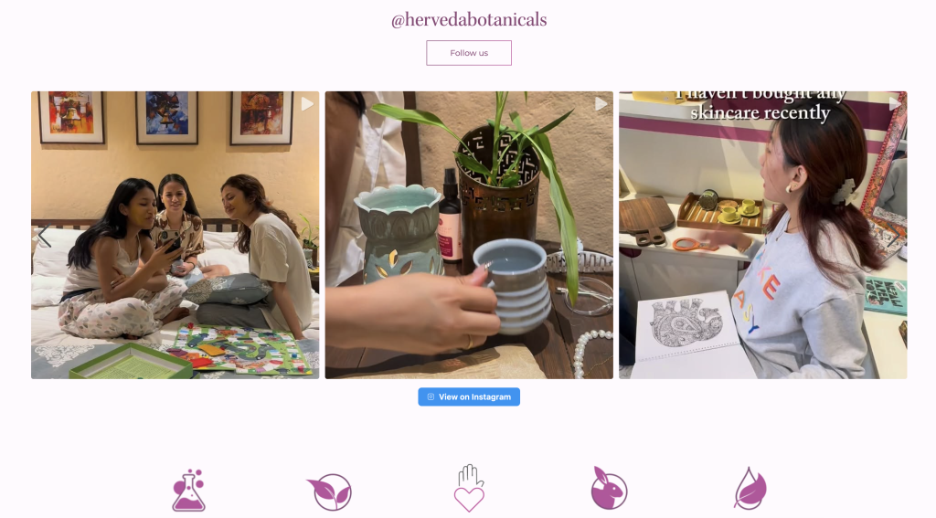 Herveda Botanicals screenshot 4