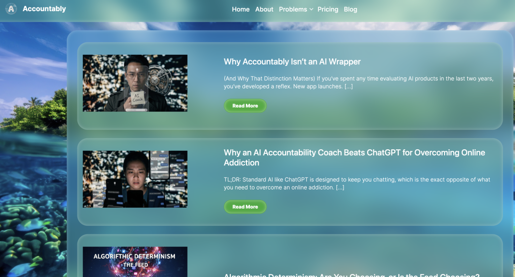 Accountably screenshot 2