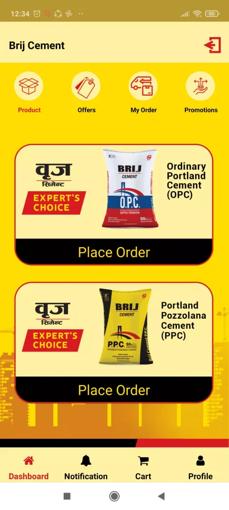 Brij Cement screenshot 2