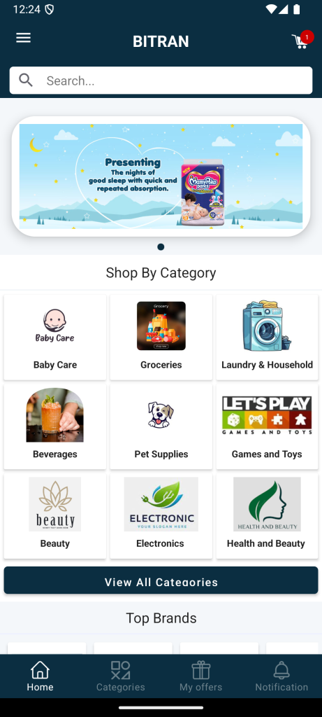 Bitran App screenshot 1