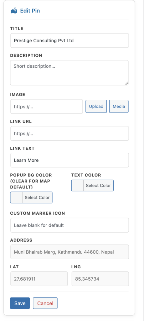 Smjrifle Interactive Maps with Google Maps and Leaflet screenshot 2