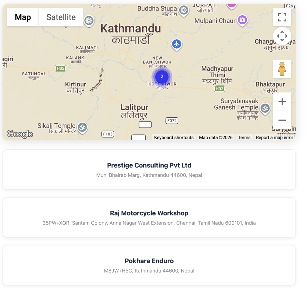Smjrifle Interactive Maps with Google Maps and Leaflet screenshot 4